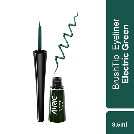AIRIC BRUSH TIP EYE LINER ELECTRIC GREEN