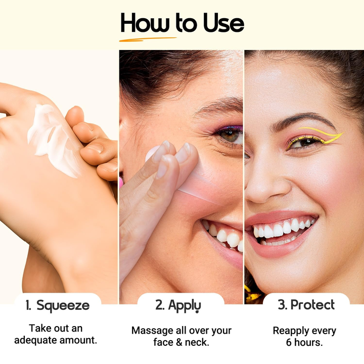 AQUALOGICA GLOW + DEWY SUNSCREEN PAPAYA+ VIAMIN C 50G