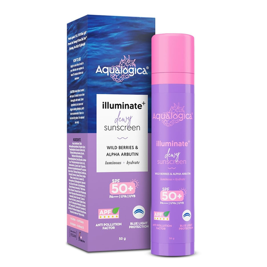 AQUALOGICA ILLUMINATE DEWY SUNSCREEN SPF50+ 50G