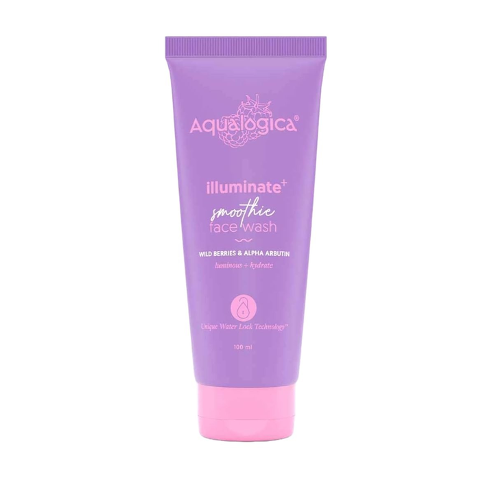 AQUALOGICA ILLUMINATE SMOOTHIE FACE WASH 100ML