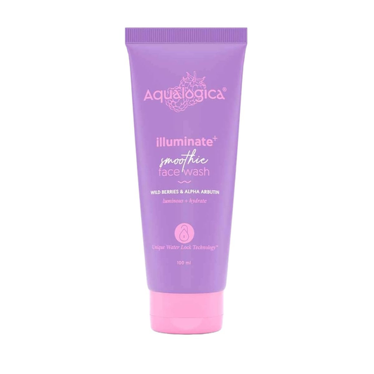 AQUALOGICA ILLUMINATE SMOOTHIE FACE WASH 100ML