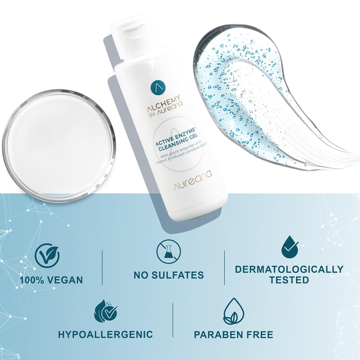 AUREANA ACTIVE ENZYME+CLEANSING GEL ABA03- 100ML