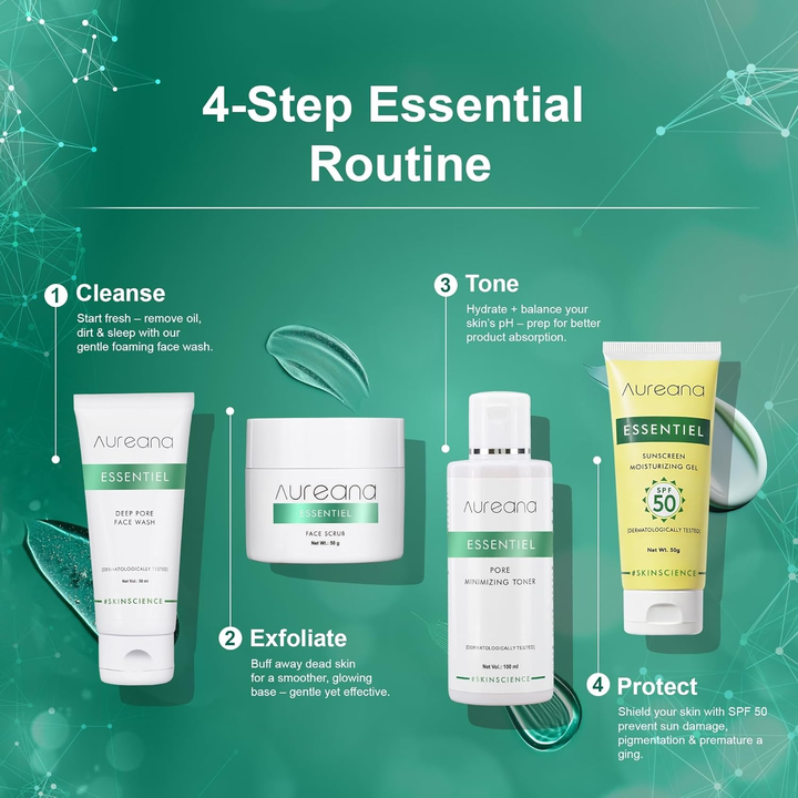 AUREANA ESSENTIAL SUNSCREEN MIOSTURIZING GEL