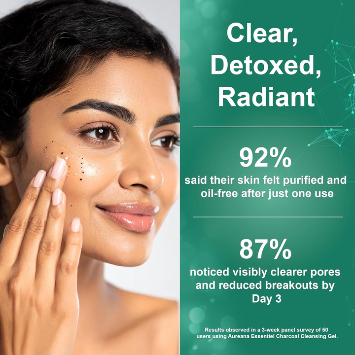 AUREANA ESSENTIEL CLEANSING GEL CHARCOAL 102- 100ML
