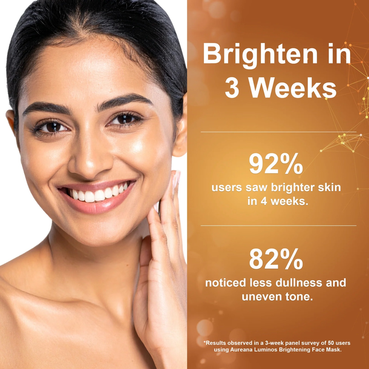 AUREANA LUMINOS BRIGHTENING FACE MASK- 50GM