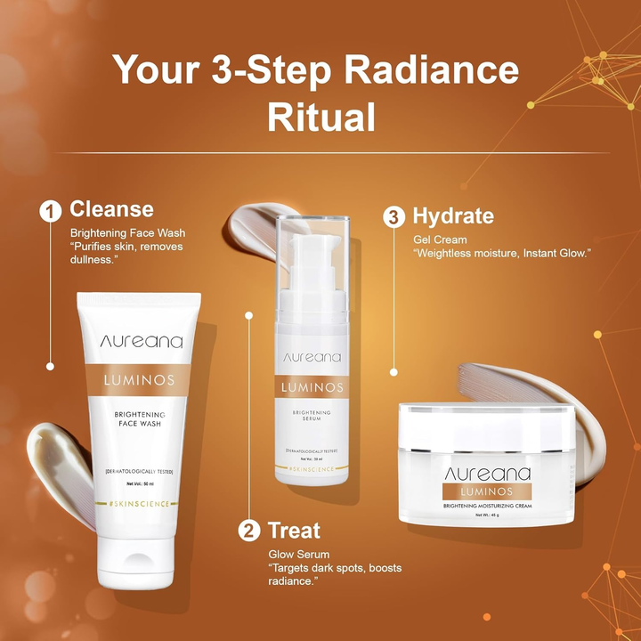 AUREANA LUMINOS BRIGHTENING SERUM 302- 30ML