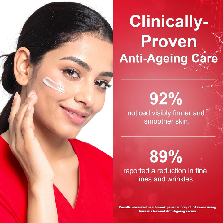 AUREANA REWIND ANTI AGEING SERUM 401- 30ML