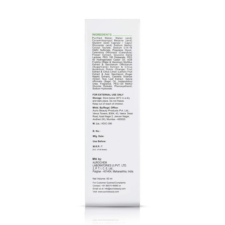 AUREANA DEEP PORE FACE WASH ESSENTIEL 101-50ML