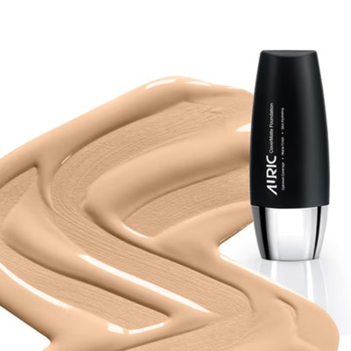 AURIC COVER MATTE FOUNDATION LIGHT TAN 1104- 30ML