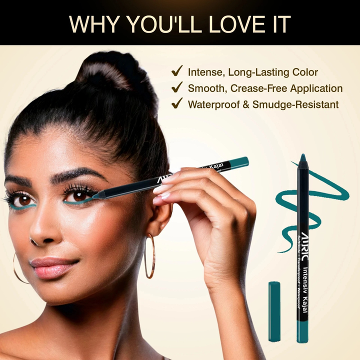 AURIC INTENSIVE KAJAL MYSTIQUE TEAL 2108- 1.2GM