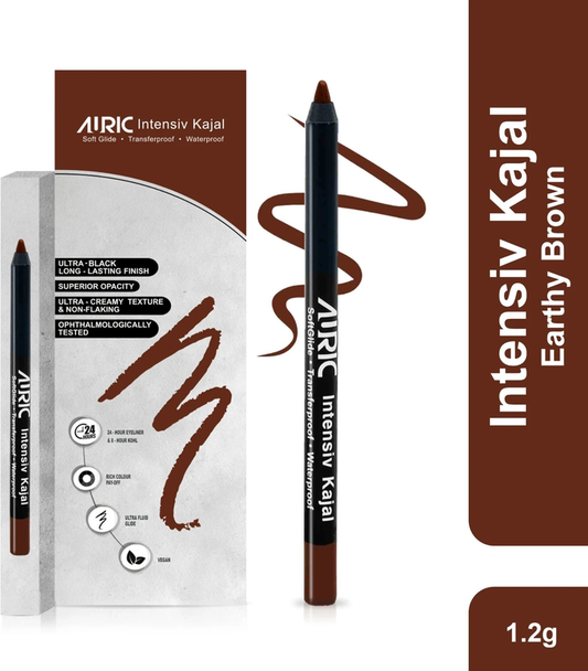 AURIC INTENSIV KAJAL EARTHY BROWN-1.2GM