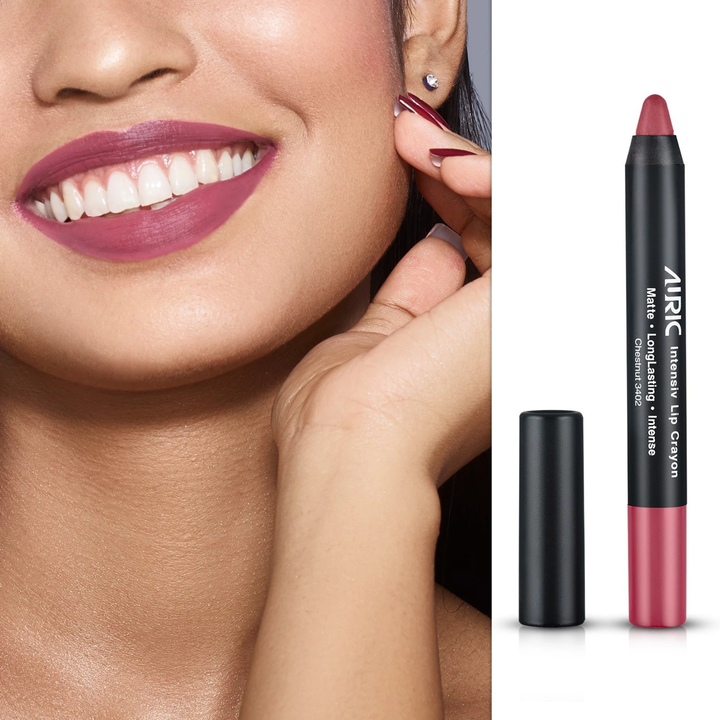 AURIC INTESNSIV LIP CRAYON CHESNUT 3402N- 2.8GM