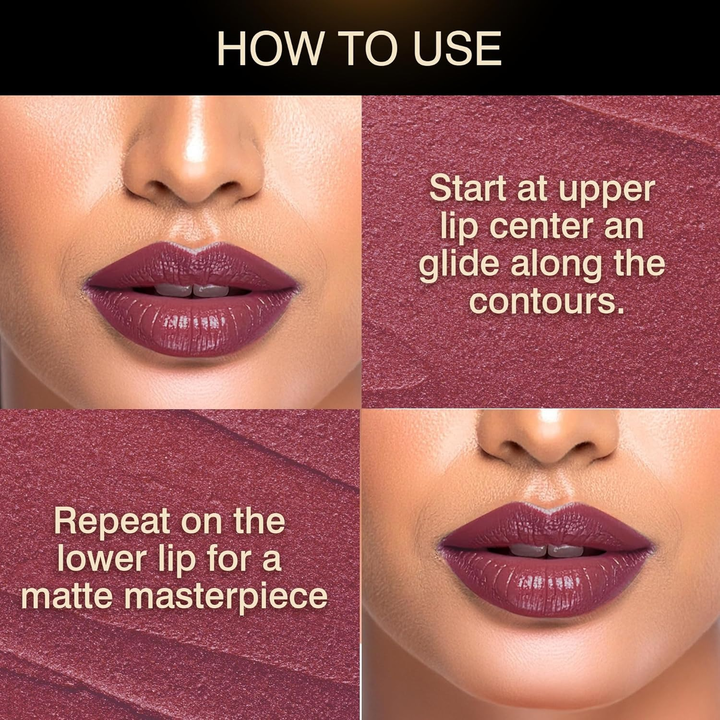 AURIC MATTERICH LIPSTICK PLUM DROP 3706N