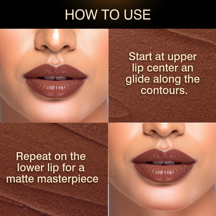 AURIC MATTERICH LIPSTICK SMOKED CINNAMON 3705N