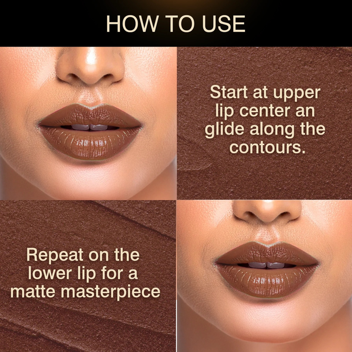 AURIC MATTERICH LIPSTICK SPICED ALMOND 3707N