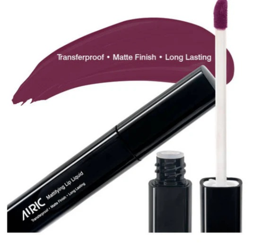 AURIC MATTIFYING LIQUID LIPSTICK SPICED BALCKBERRY 3305- 4ML
