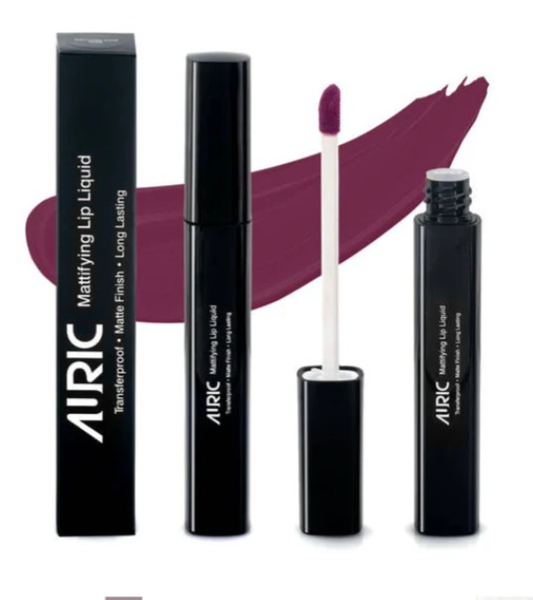 AURIC MATTIFYING LIQUID LIPSTICK SPICED BALCKBERRY 3305- 4ML