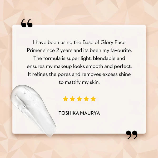 SUGAR BASE OF GLORY PORE MINIMIZING PRIMER 30ML