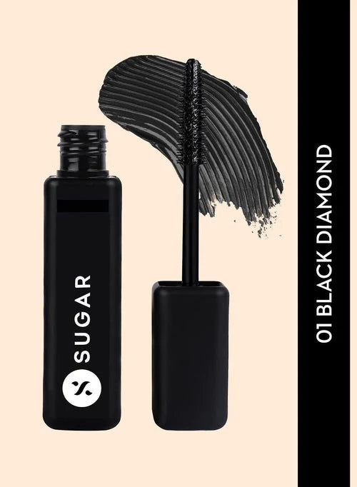 SUGAR BOLD UNFOLD WATERPROOF MASCARA 01 BLACK DIAMOND 10ML