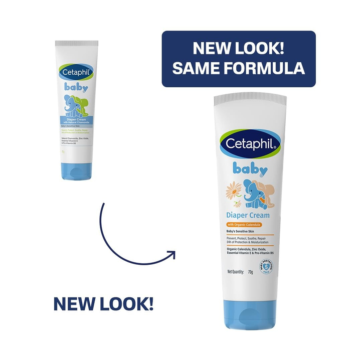 CETAPHIL BABY DIAPER CREAM WITH NATURAL CHAMOMILE-70G