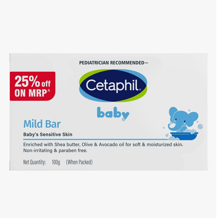 CETAPHIL BABY MILD BAR 100G