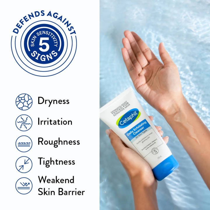 CETAPHIL DAILY EXFOLIATING CLEANSER 178 ML