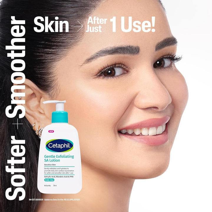 CETAPHIL GENTLE EXFOLIATING SALICYLIC ACID LOTION 236ML