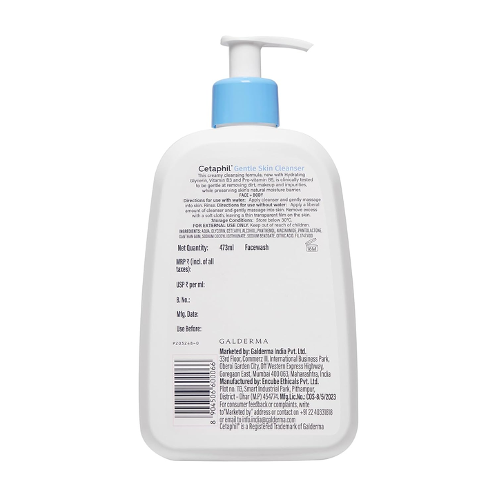 CETAPHIL GENTLE SKIN CLEANSER 500ML