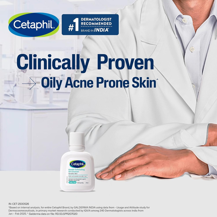 CETAPHIL GENTLE SKIN EXFOLIATING SA CLEANSER- 29ML
