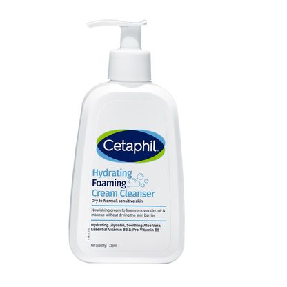 CETAPHIL HYDRATING FOAMING CREAM CLEANSER 236 ML