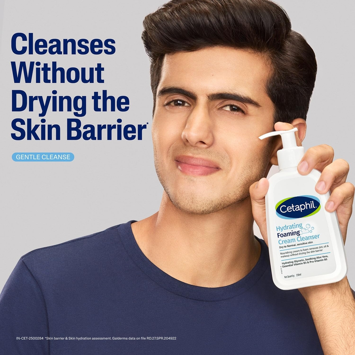 CETAPHIL HYDRATING FOAMING CREAM CLEANSER 236 ML