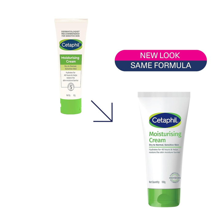 CETAPHIL MOISTURISING CREAM DRY TO NORMAL SENSITIVE SKIN- 80 GM