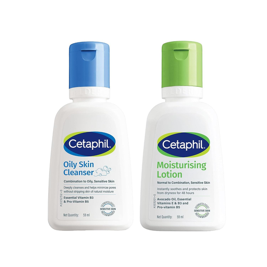 CETAPHIL OIL CONTROL TRAVEL PACK CLEANSER AND HYDRATING LOTION