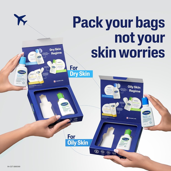 CETAPHIL OIL CONTROL TRAVEL PACK CLEANSER AND HYDRATING LOTION