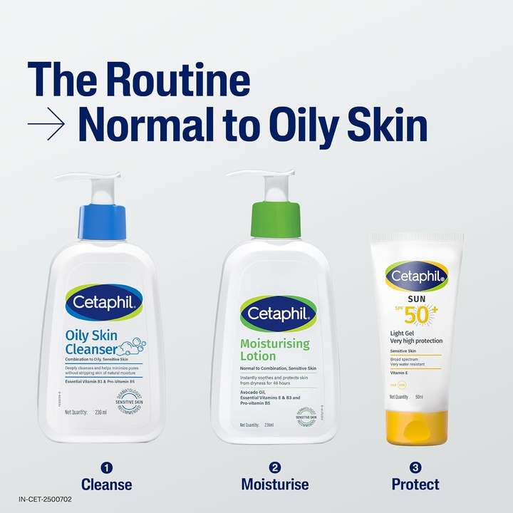 CETAPHIL OILY SKIN CLEANSER 250ML