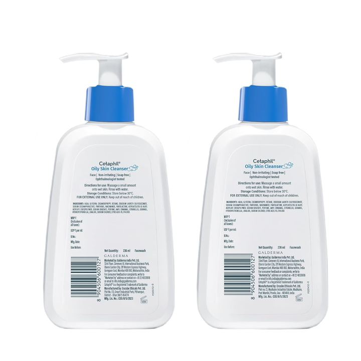 CETAPHIL OILY SKIN CLEANSER 250ML