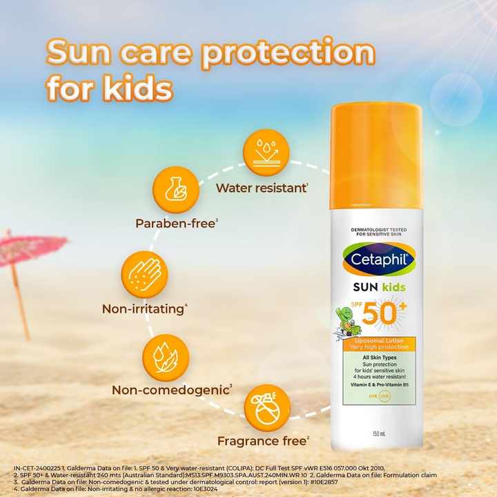 CETAPHIL SUN KIDS SPF50 LOTION 150ML