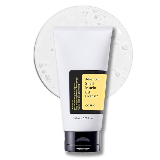 cosrx advanced snail mucin gel cleanser 150ml
