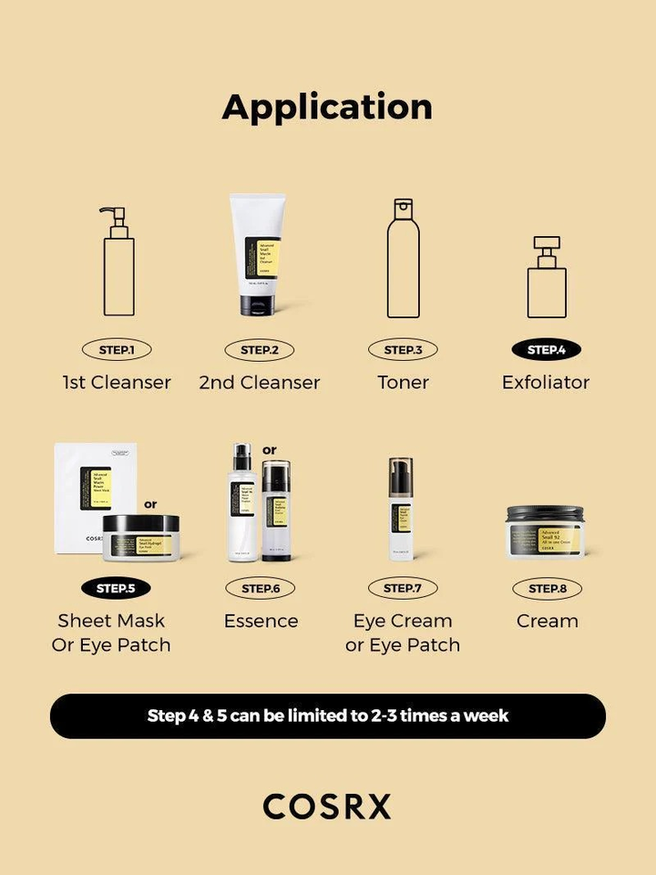 COSRX ADVANCED SNAIL MUCIN POWER SHEET MASK