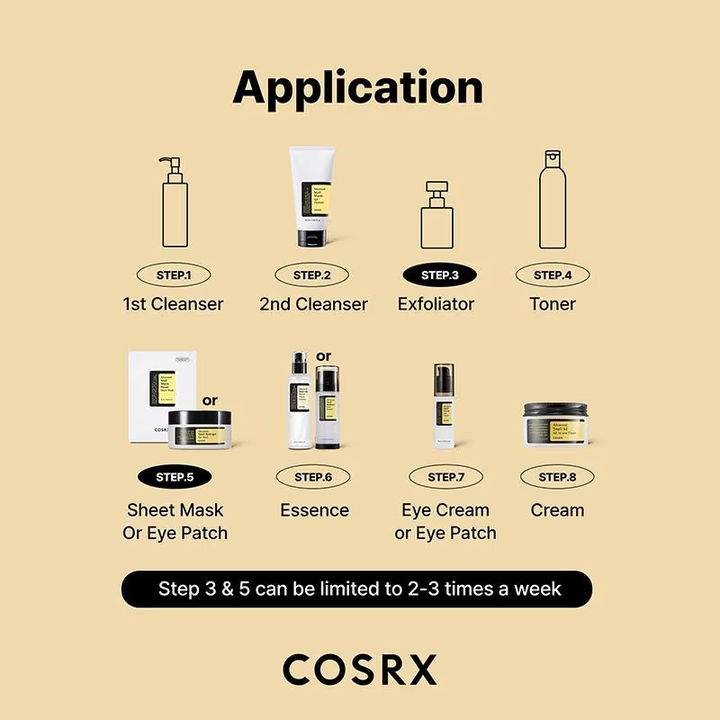 COSRX ADVANCED SNAIL RADIANCE DUAL ESSENCE 80ML
