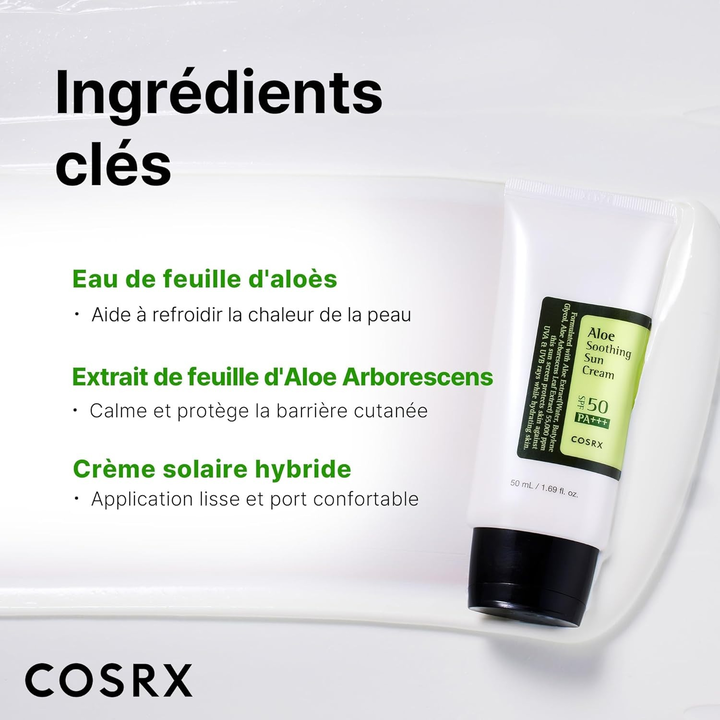 COSRX ALEO SOOTHING SUN CREAM SPF 50 PA+++ 50 ML