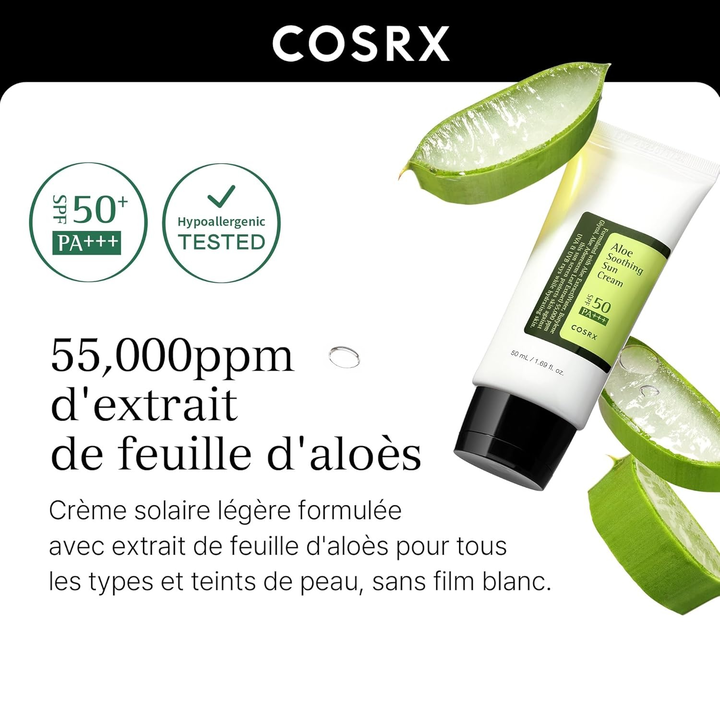 COSRX ALEO SOOTHING SUN CREAM SPF 50 PA+++ 50 ML