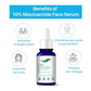 DERMDOC 10% NIACINAMIDE FACE SERUM- 15 ML