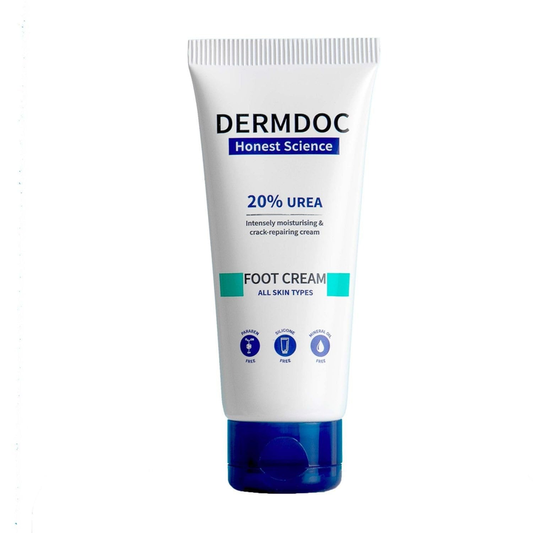DERMDOC 20% UREA FOOT CREAM 100GM