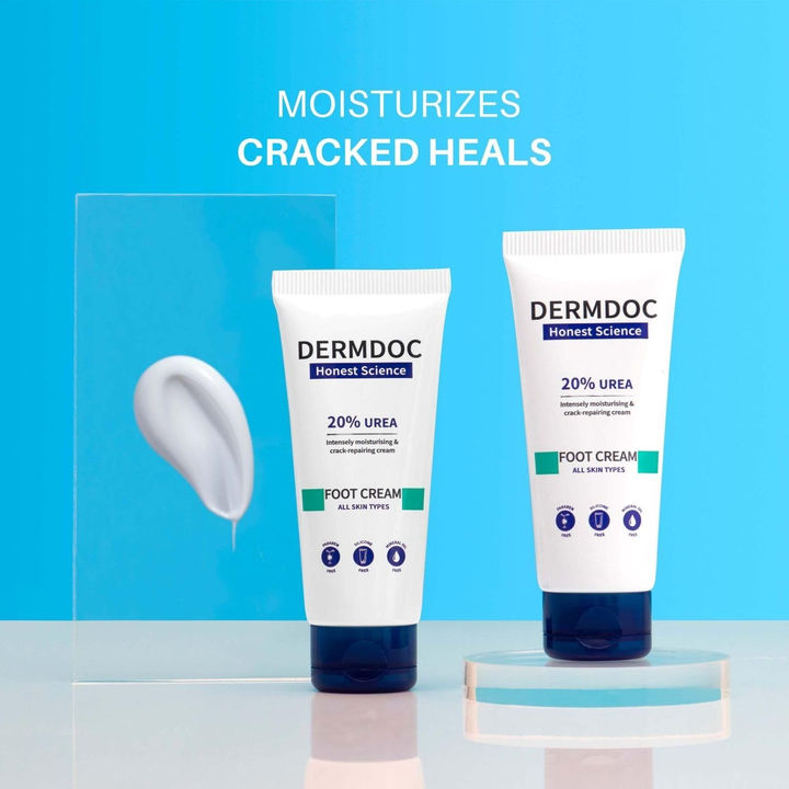 DERMDOC 20% UREA FOOT CREAM 100GM