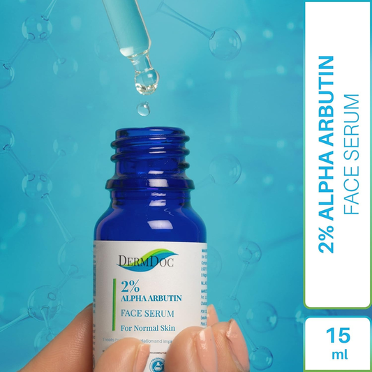 DERMDOC 2% ALPHA ARBUTIN FACE SERUM 15ML