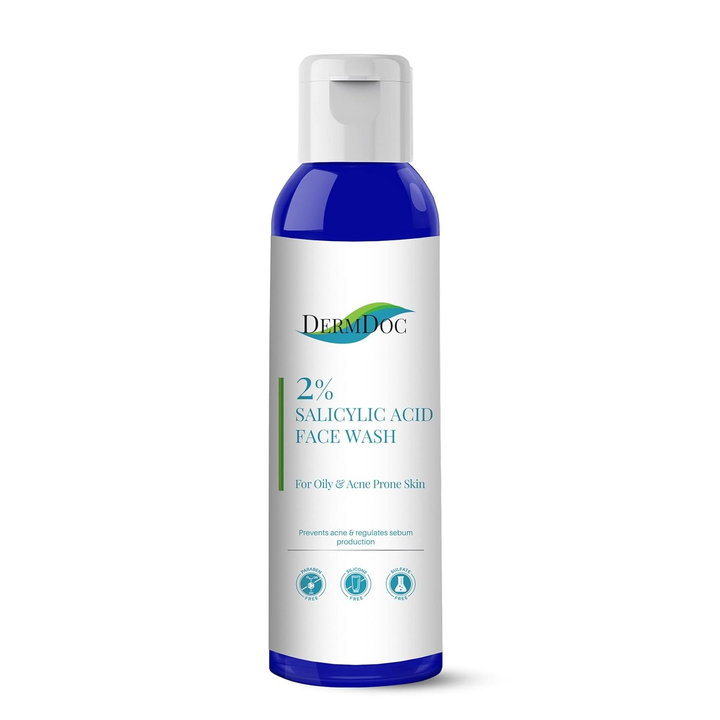 DERMDOC 2% SALICYLIC ACID FACE WASH- 120ML