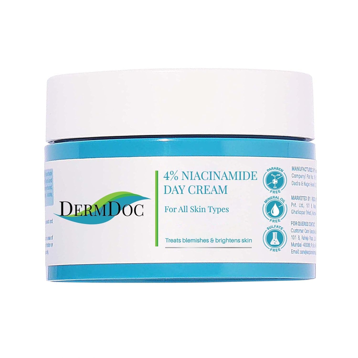 DERMDOC 4% NIACINAMIDE DAY CREAM 50G