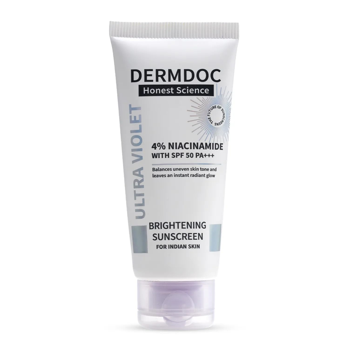 DERMDOC 4% NIACINAMIDE SUNSCREEN 50 - 60GM