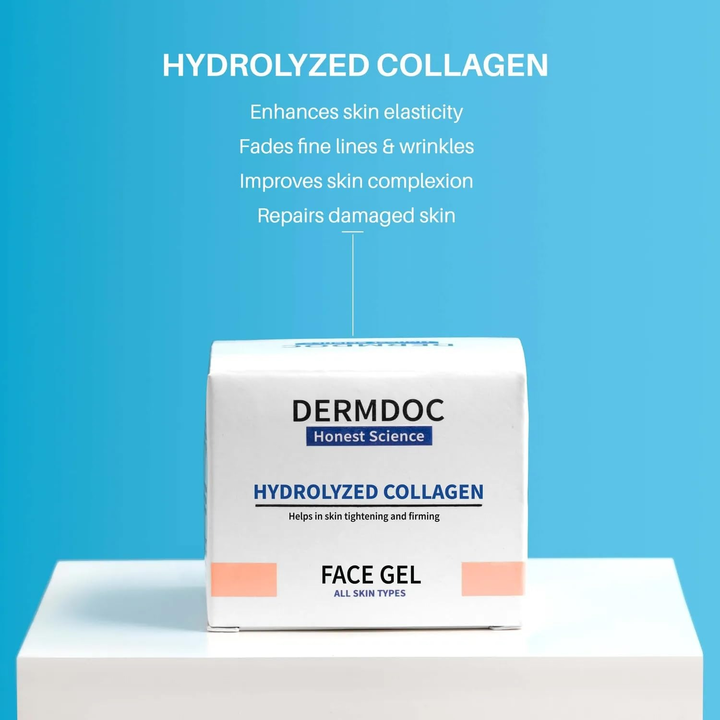 DERMDOC HYDROLYZED COLLAGEN FACE GEL 50G